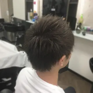 ショート カラー メンズ 前田賢生 ご新規様はNGのヘアスタイル