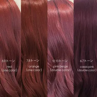 カラー 表参道/レイヤー/暖 色/Ｗカラー/小春のヘアスタイル