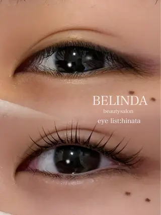 マツエク・マツパ BELINDA所属・BELINDA hinataのマツエク・マツパデザイン