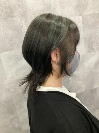 ショート カラー レイヤーカット ✨藤原のヘアスタイル