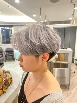 ショート 🎀ハイトーン特化 konomi🎀のヘアスタイル