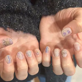 ネイル scré as Ételのネイルデザイン