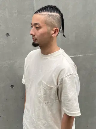 ショート カラー パーマ ヘアアレンジ メンズ キッズ ネイル マツエク・マツパ 中元 淳のヘアスタイル