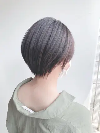 ショート 【赤み消しカラー】 中野浩太のヘアスタイル