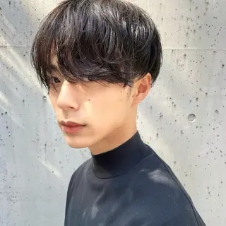 ショート パーマ メンズ JINKIメンズ特化 メンズカットパーマのヘアスタイル