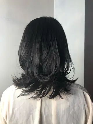 ミディアム カラー 顔まわり職人🇰🇷 韓国ヘア/KAITOのヘアスタイル