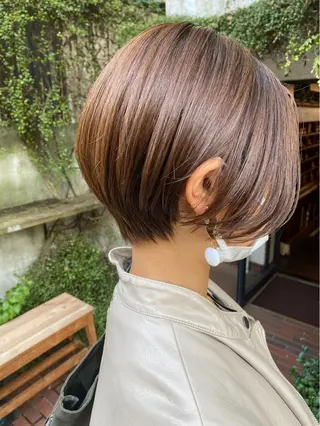 ショート カラー 小顔ショート✁ ⁂Yukari⁂のヘアスタイル