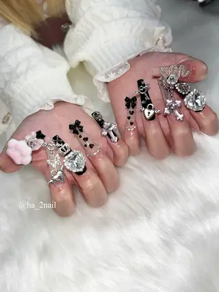 ネイル NAIL and EYELASH ALPHA.所属・ALPHA. 姫繇のネイルデザイン