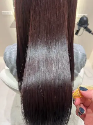 ロング カラー SALOWIN京都河原町suite店所属・うる艶カラー／ 髪質改善／arisaのヘアスタイル