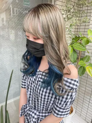 ミディアム StellA所属・アートディレクター ワダヒサノリのヘアスタイル