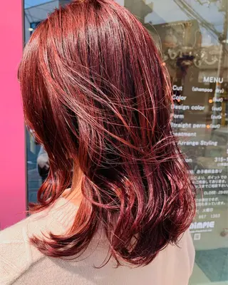 ロング カラー DiMPlE  ディンプル所属・🌸スタイリスト 山浦美恵のヘアスタイル