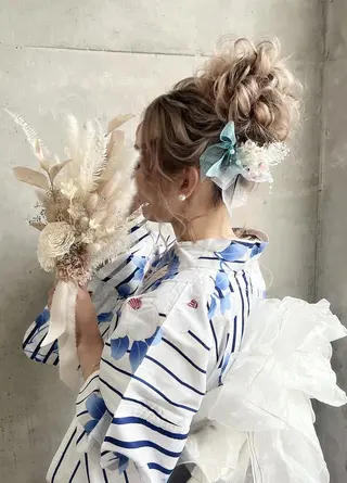 ヘアアレンジ lien ヘアサロンリアンのヘアスタイル