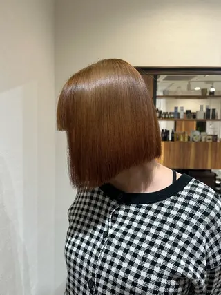 ミディアム 🌟髪質改善🌟縮毛 矯正🌟濱野紗奈🌟のヘアスタイル