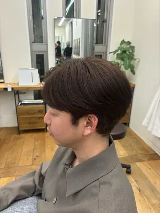 カラー メンズ よこやま なぎさのヘアスタイル