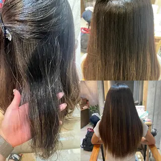 ロング ボブ/インナーカラー ショート/佐野祥子のヘアスタイル