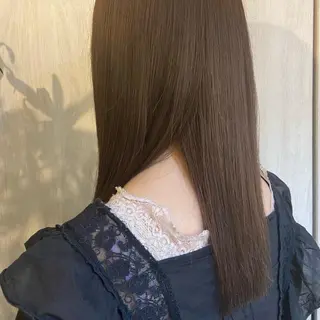 カラー Lamana所属・透明感カラー/ 加瀬たまものヘアスタイル