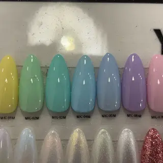 ネイル eyelash&nail YUZUME所属・YUZUME RIKAのネイルデザイン