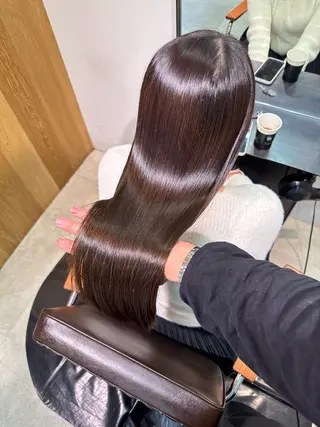 ロング DXシェアサロン渋谷所属・縮毛矯正🌝髪質改善 🌝しじたかゆきのヘアスタイル