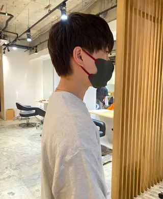 カラー メンズ 🤎カット/ブリーチ /縮毛矯正/大宮🤎のヘアスタイル