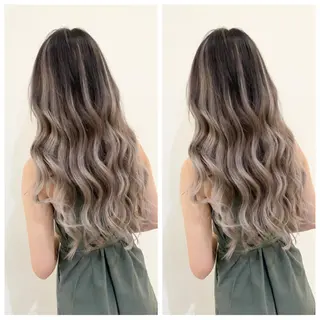 ロング 美髪改善・ストレート 🌿エクステ/カンジのヘアスタイル
