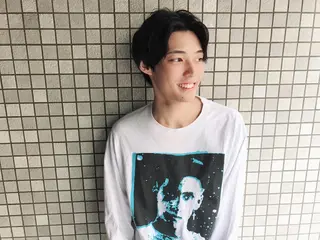 ミディアム メンズ ♡ma ki♡のヘアスタイル