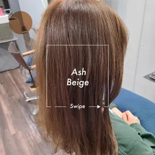 セミロング カラー ヘアアレンジ terra✂️川嶋 大輔のヘアスタイル