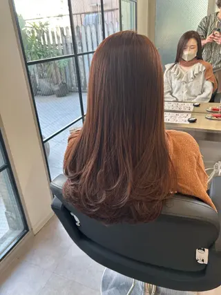 ロング エクステ/ ブリーチ🤩店長レンのヘアスタイル
