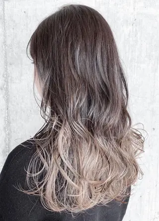 ミディアム カラー 南堀江🌿パーマ Tetsu【テツ】のヘアスタイル