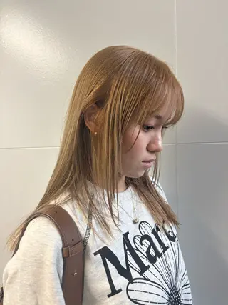 カラー レイヤー/お洒落 🎵ハイトーン/りりのヘアスタイル