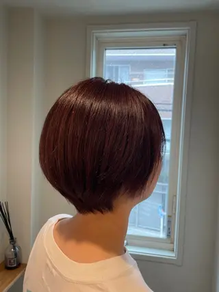 ショート ボブ/艶カラー 鎌倉/MIHO🌼のヘアスタイル