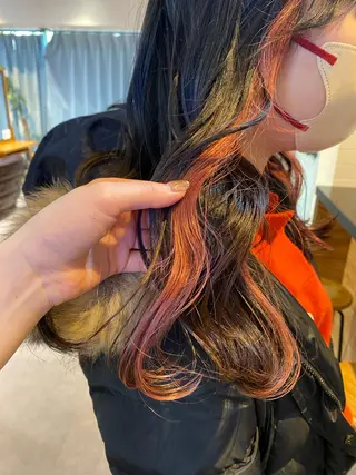 セミロング GO TODAY SHAiRE SALON 原宿Stella店所属・𓍯柔らかhair 𓍯 yukinoのヘアスタイル