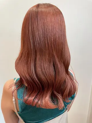 セミロング カラー 髪質改善専門 いしだあきひろのヘアスタイル