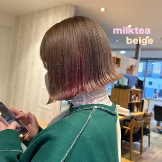 ミディアム A. Seoのヘアスタイル