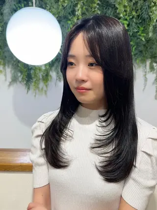 ロング レイヤー/顔まわり /亀戸錦糸町/なつきのヘアスタイル