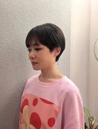 ショート 似合わせカラー/パー マ　🫧kotoneのヘアスタイル