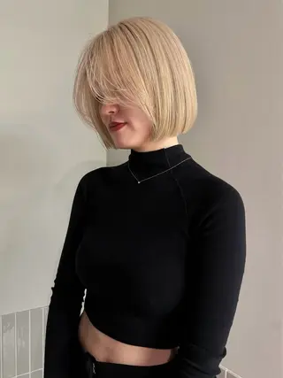 ショート カラー Toiro所属・近澤瑠以✂︎髪質改善 /艶カラー/中目黒のヘアスタイル