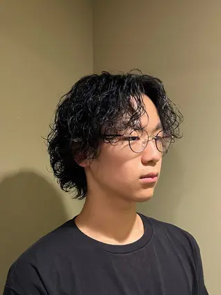 パーマ メンズ パーマモデル募集 iroha🪼のヘアスタイル