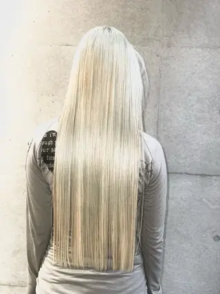 ロング カラー デザインカラー⭐︎★ 🐆hyoma🐆のヘアスタイル