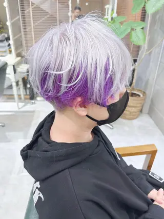 ロング カラー ヘアアレンジ Days 透明感カラーのヘアスタイル