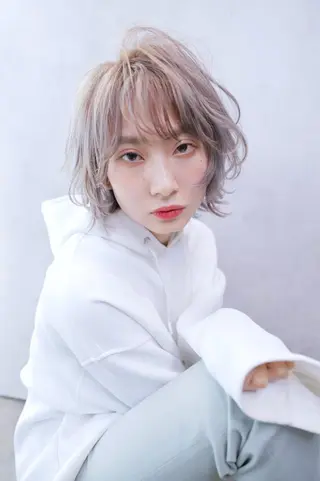 ショート カラー 神野 雅樹のヘアスタイル