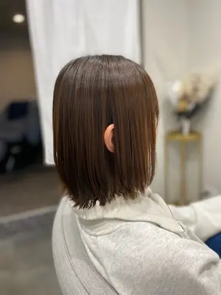 ショート 【coco.】hair所属・カジカワサキ/髪質 改善/クロスパーマのヘアスタイル