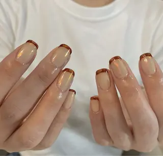 ネイル unwind ┊︎冬っぽネイル🧸のネイルデザイン