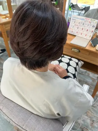 ショート albero🧸 🌳鈴木遥菜のヘアスタイル