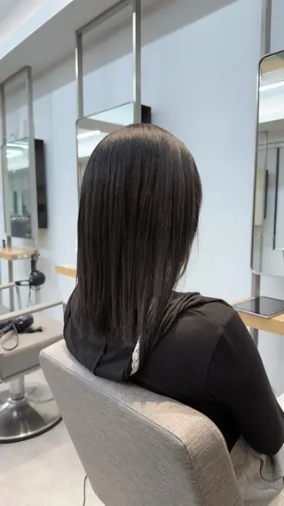 ミディアム 横浜/髪質改善/ 艶髪/shoのヘアスタイル