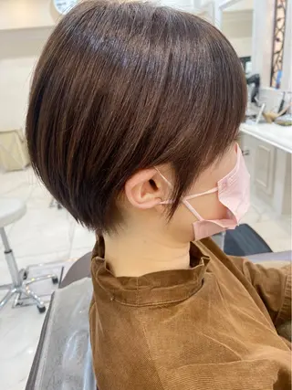 ショート カラー shanti 渡辺新也✂️のヘアスタイル