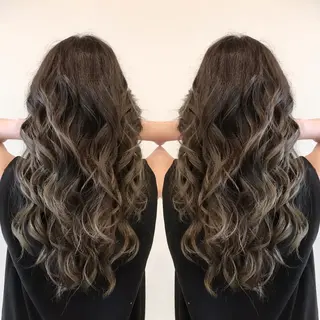 ロング カラー Hair make VERDA所属・富永 憲一郎のヘアスタイル