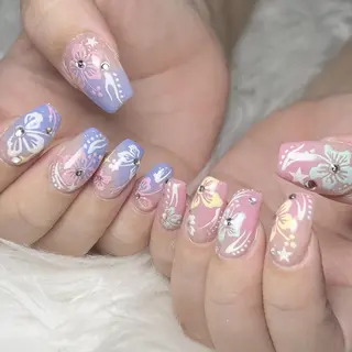 ネイル 【Yappy🌈】 💖P-tanaのネイルデザイン