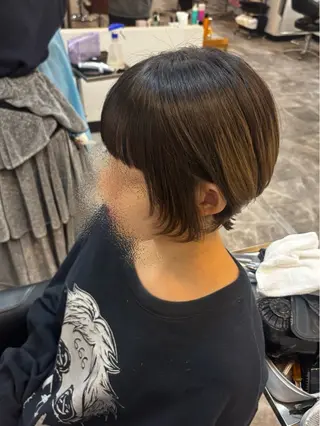 ショート カットモデル無料 🌙 松本のヘアスタイル