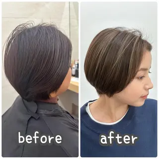 ショート モテ髪💛美髪矯正 ✨艶髪特化🫧山根のヘアスタイル