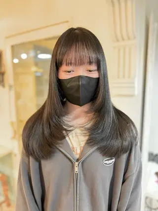 ロング 【azure横浜】 🧸misaki🌸のヘアスタイル